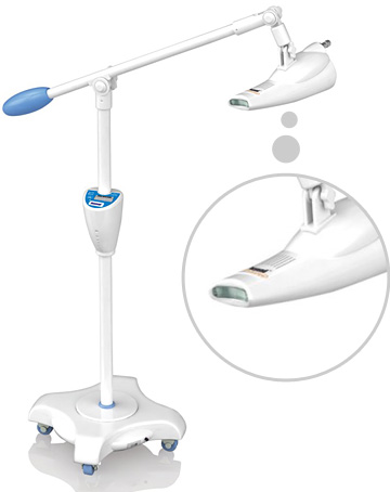 歯質を傷めず白い歯に！ ホワイトニング専用高性能ＬＥＤ光照射器